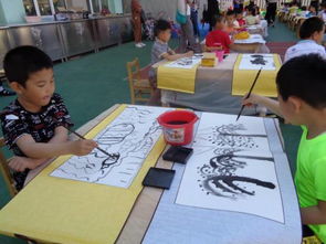 藝術月 傳承中國文化，感受藝術魅力——東勝區鐵西實幼蒙氏園舉辦扎染與水墨畫藝術活動